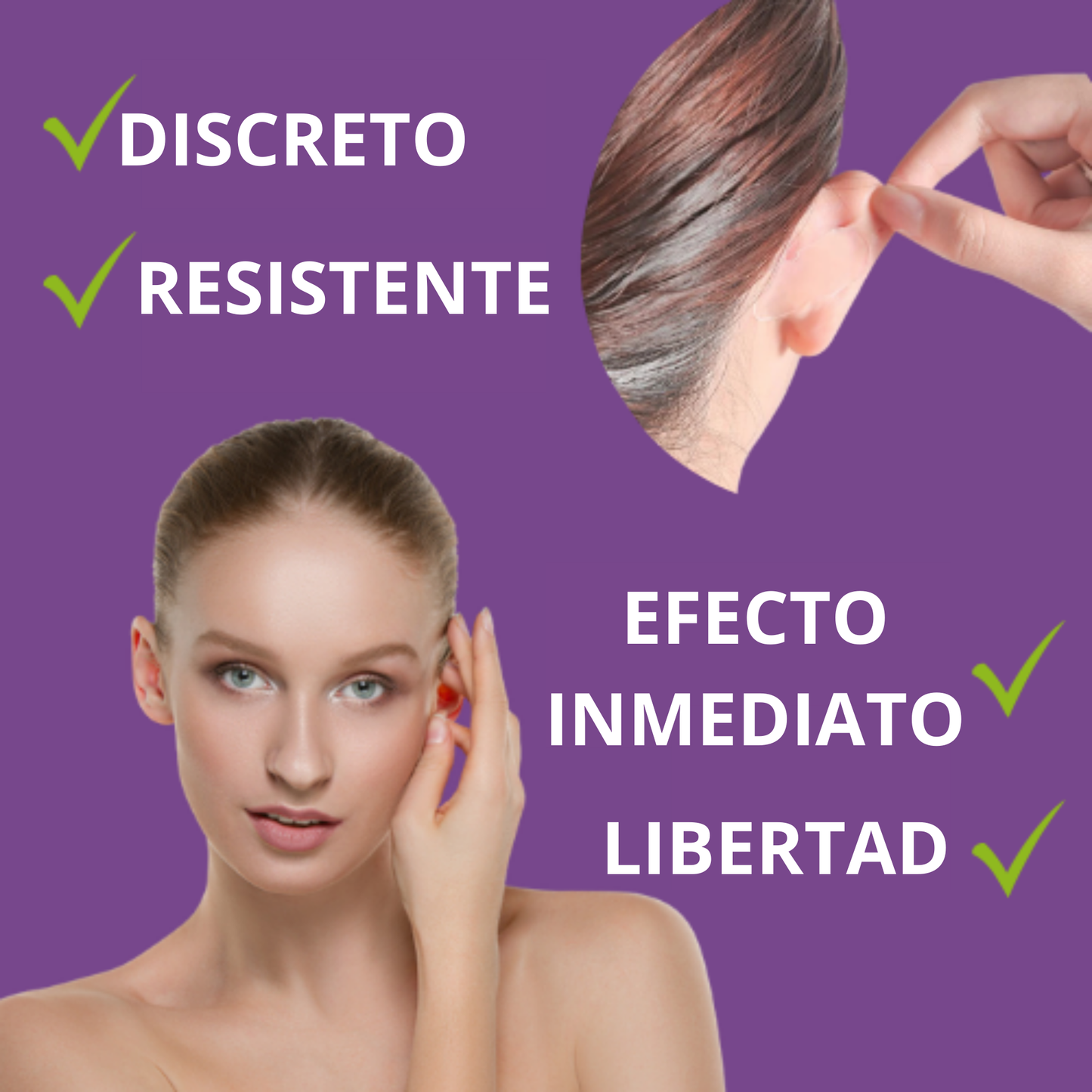 Earfix – Parche Corrector Invisible para Orejas Naturales
