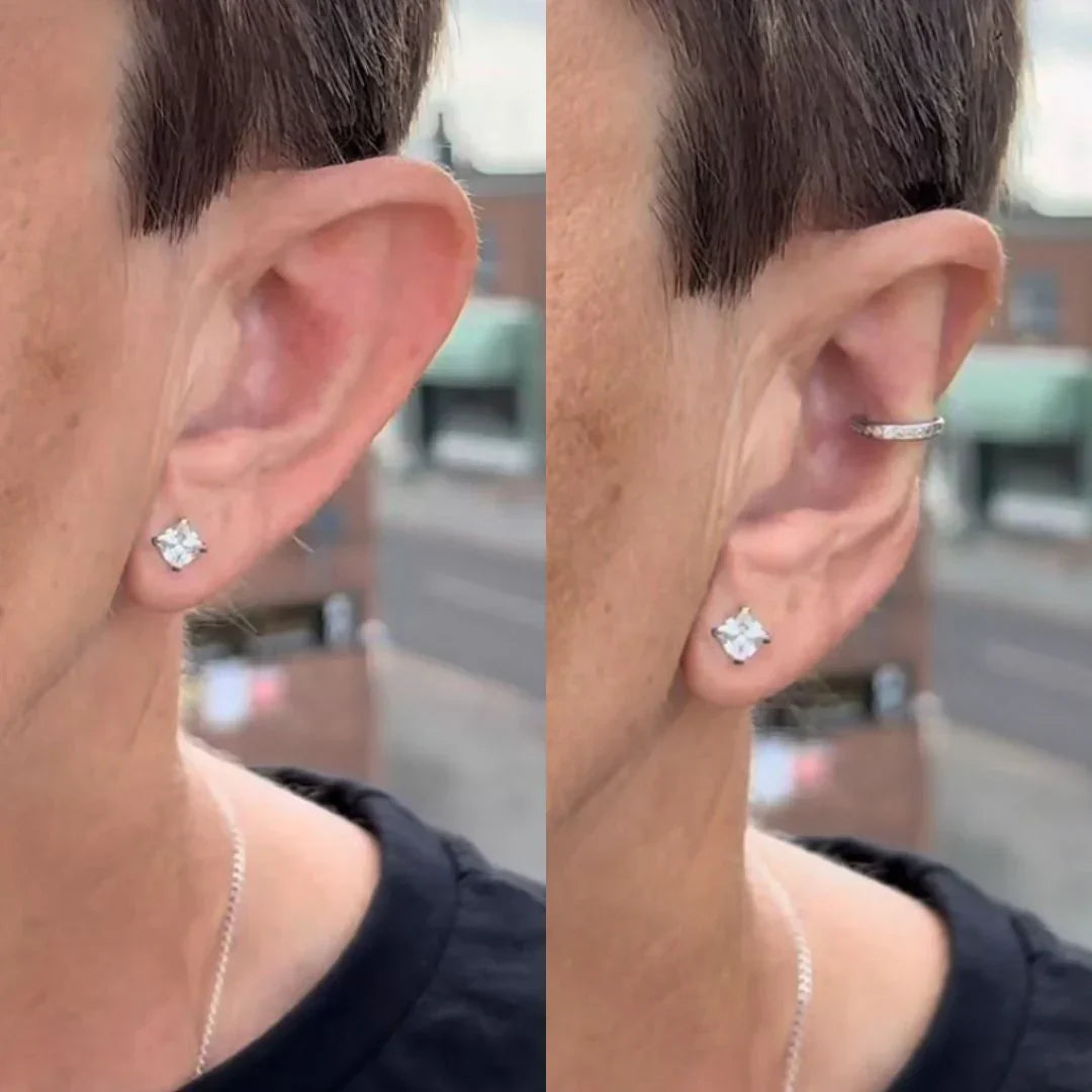 Earfix – Pendiente reutilizable para un Look Natural que Armoniza tu Rostro